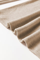 Parchment Seam Detail Lace Contrast Cuffs Raglan Sleeve Top Long Sleeve Tops JT's Designer Fashion