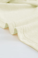 Beige Solid Color Open-Front Buttons Cardigan Sweaters & Cardigans JT's Designer Fashion