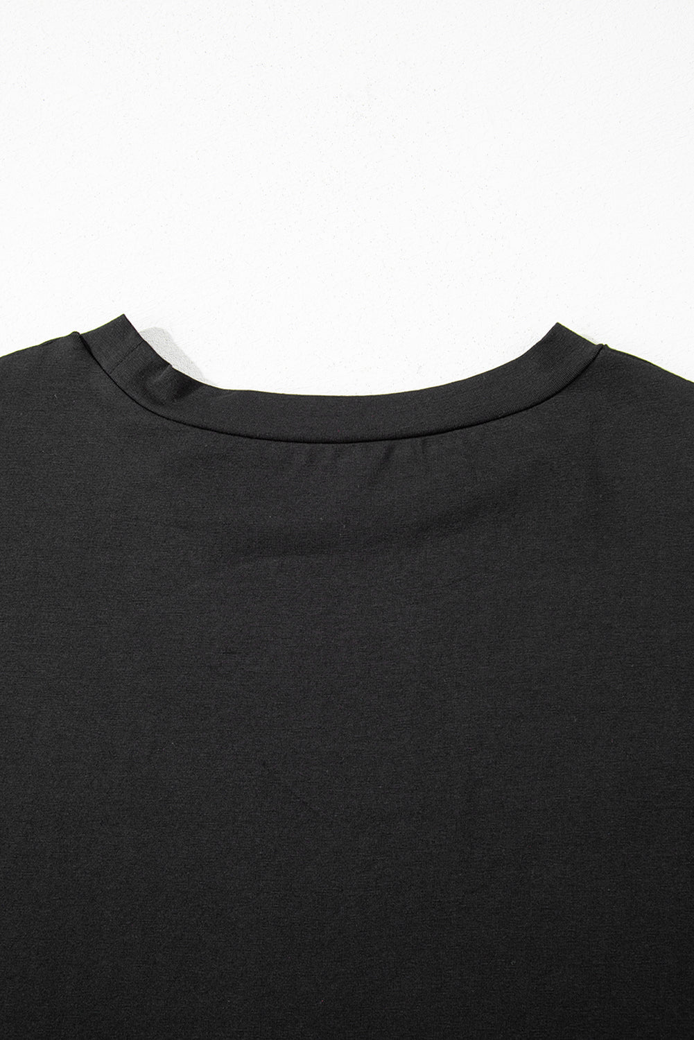 Black Nashville Guitar Print Crew Neck T Shirt Mini Dress T Shirt Dresses JT's Designer Fashion