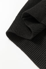 Black Tinsel Merry & Bright Round Neck Plus Size Sweater Plus Size Sweaters & Cardigans JT's Designer Fashion