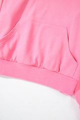 Bonbon Zip-up Stand Neck Kangaroo Pocket Sweatshirt Sweatshirts & Hoodies JT's Designer Fashion