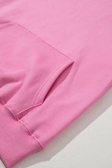 Bonbon Solid Color Fleece Lined Drawstring Hoodie with Pocket Sweatshirts & Hoodies JT's Designer Fashion