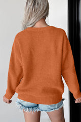 Flamingo Hello Pumpkin Graphic Sweater Sweaters JT's Designer Fashion