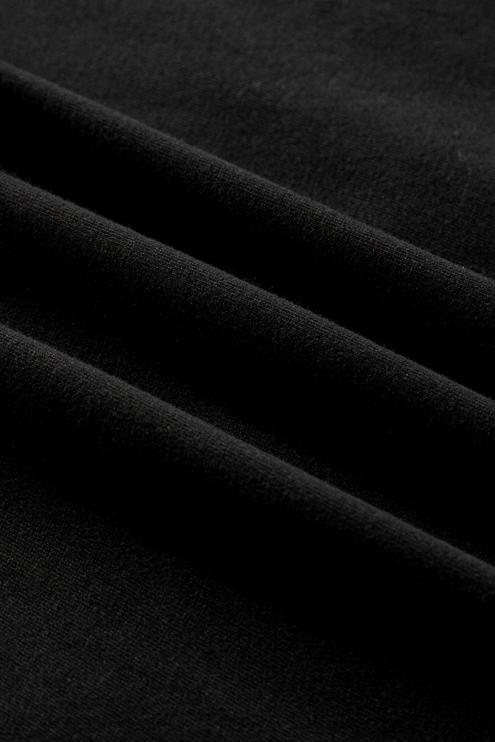 Black Fleece Lined Half Zipper Kangaroo Pockets Loose Hoodie Sweatshirts & Hoodies JT's Designer Fashion