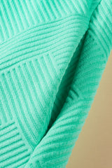 Mint Green Textured Cap Sleeve T Shirt Dress T Shirt Dresses JT's Designer Fashion