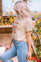 Khaki Flannels Hayrides Pumpkins Sweaters Bonfires Tee Graphic Tees JT's Designer Fashion