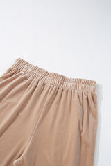 Luxe Velvet 2-Piece Jogger Set – Chic Comfort in Every Step Bottoms JT's Designer Fashion