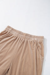 Luxe Velvet 2-Piece Jogger Set – Chic Comfort in Every Step Bottoms JT's Designer Fashion