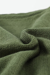 Green Front Pocket and Buttons Closure Cardigan Sweaters & Cardigans JT's Designer Fashion
