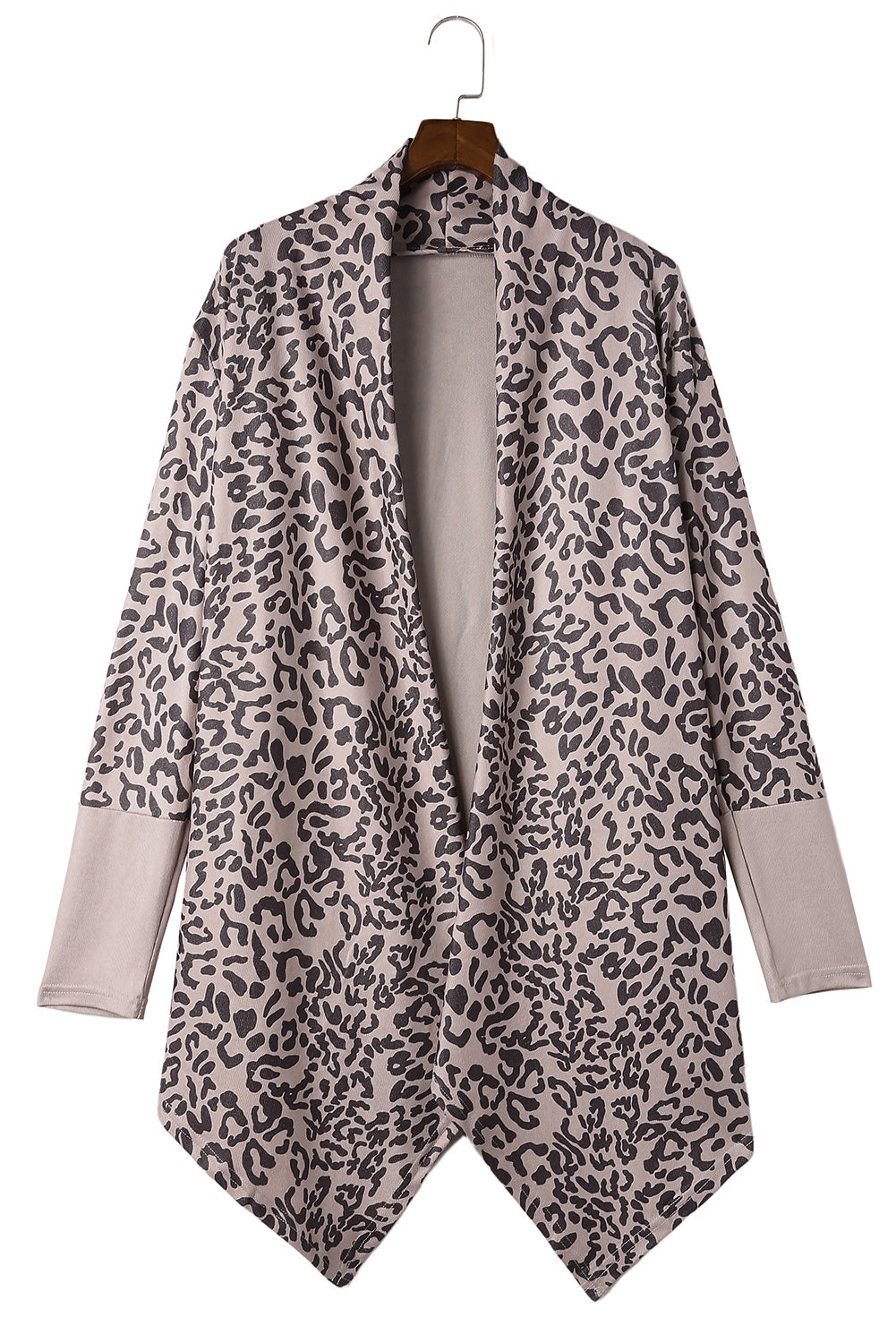 Leopard Open Front Cardigan Sweaters & Cardigans JT's Designer Fashion