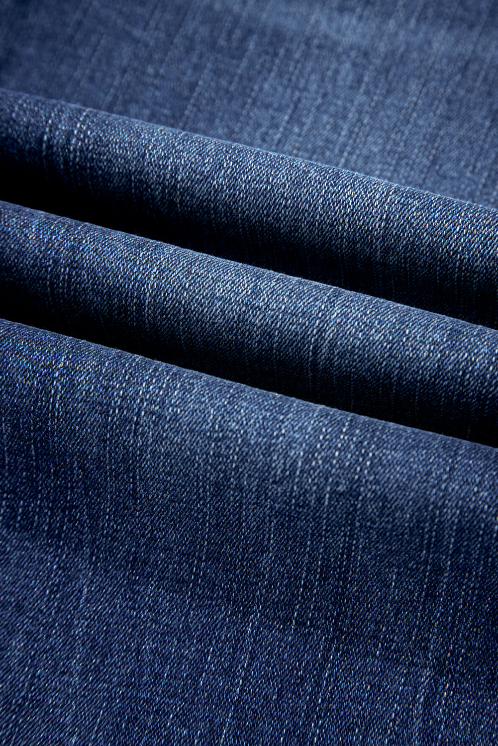 Sail Blue Mineral Wash Raw Hem High Waist Flared Jeans Jeans JT's Designer Fashion