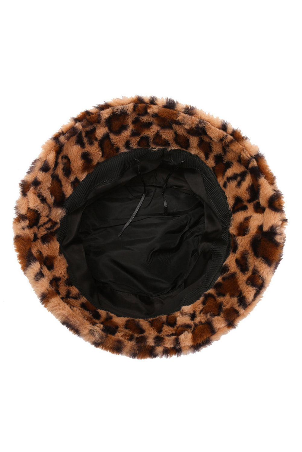 Thai Curry Leopard Plush Wide Brim Winter Fishman Hat Hats & Caps JT's Designer Fashion