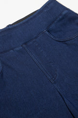 Sail Blue Medium Wash Straight Leg Loose Casual Jeans Jeans JT's Designer Fashion