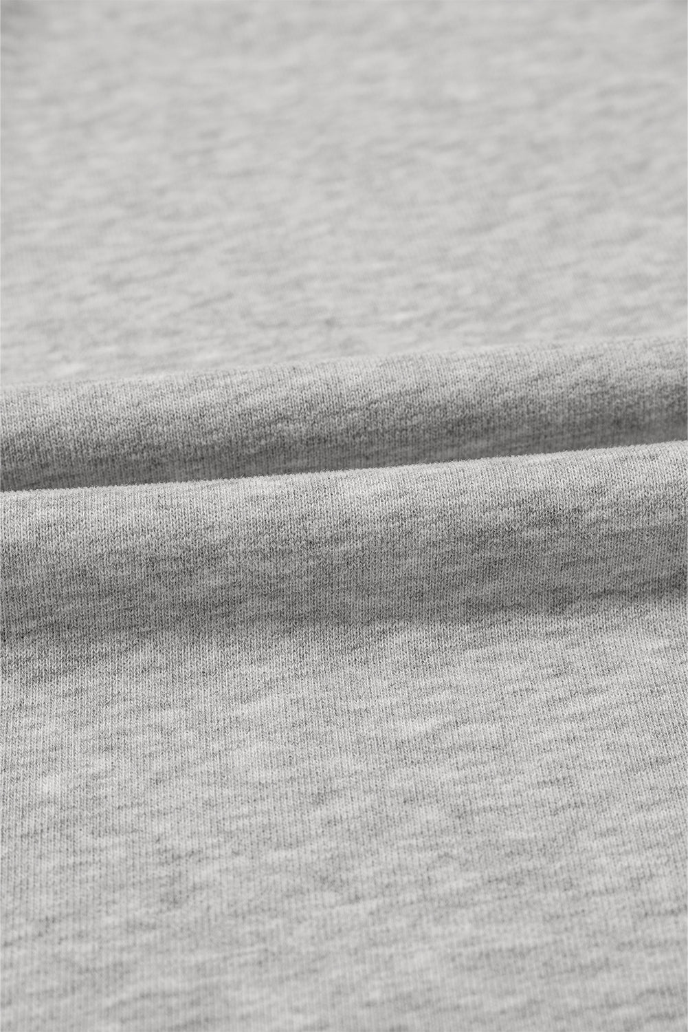 Light Grey Solid Kangaroo Pocket Half Zipper Oversized Hoodie Sweatshirts & Hoodies JT's Designer Fashion