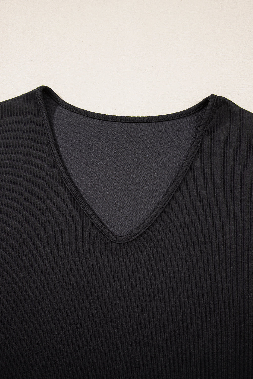 Black Flower Applique Mesh Long Sleeve V Neck Blouse Blouses & Shirts JT's Designer Fashion