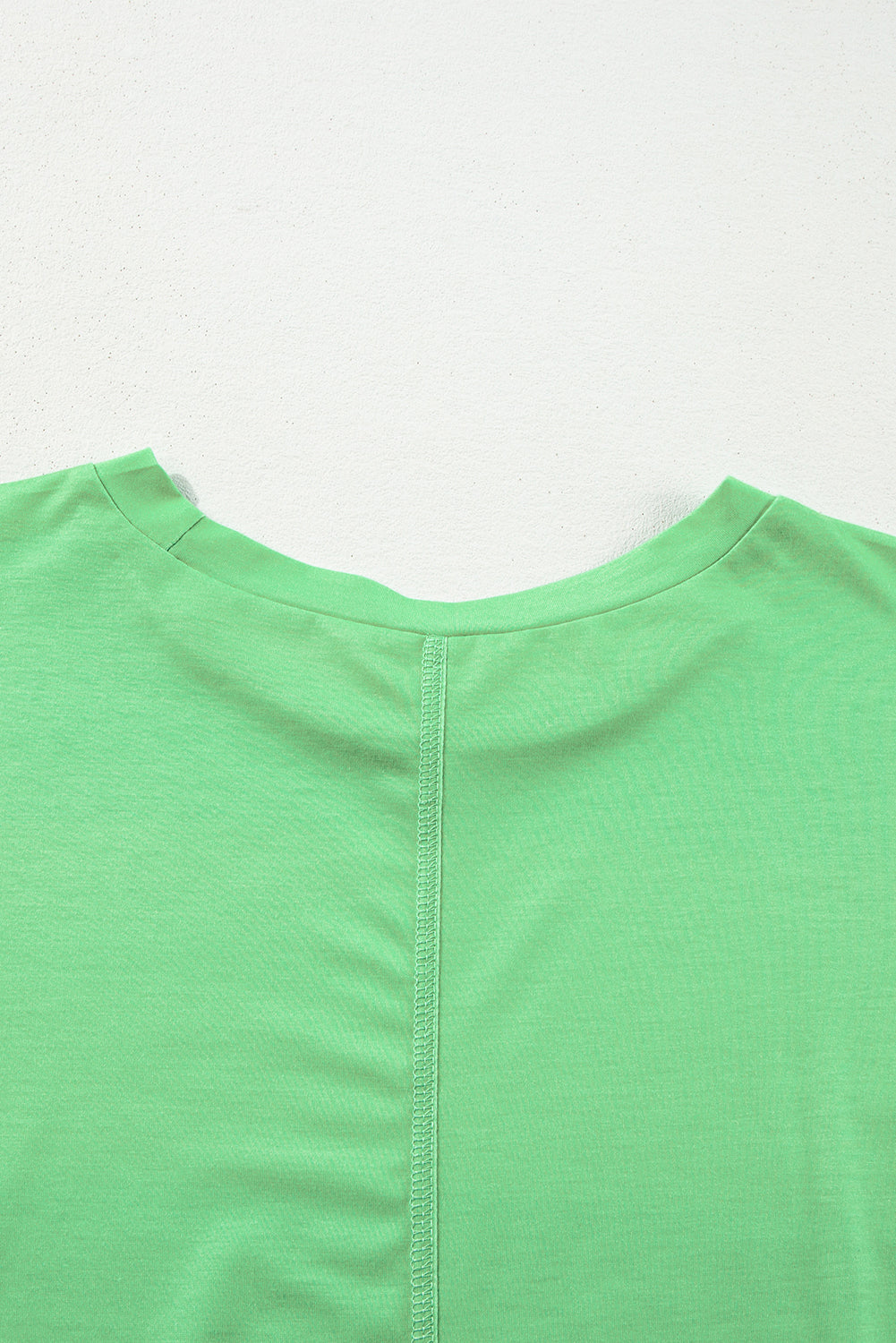 Blue Colorblock Striped Drop Shoulder Loose Top Long Sleeve Tops JT's Designer Fashion