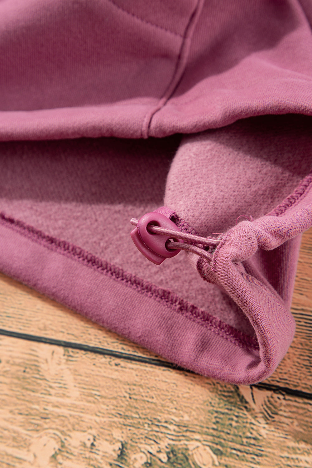 Valerian Fleece Lined Half Zipper Kangaroo Pockets Loose Hoodie Sweatshirts & Hoodies JT's Designer Fashion