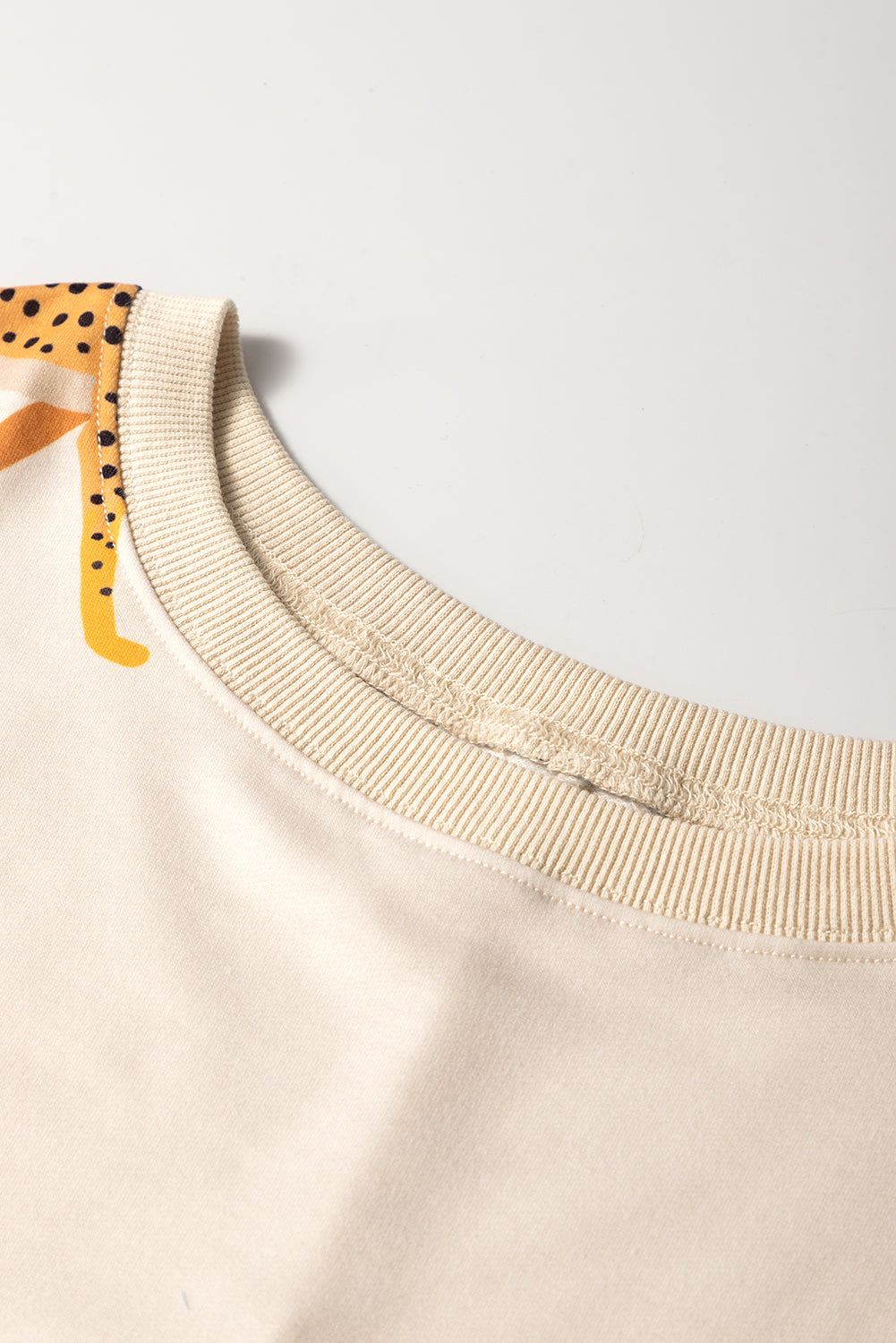 Apricot Plus Size Cheetah Print Side Pockets T Shirt Mini Dress Plus Size Mini Dresses JT's Designer Fashion