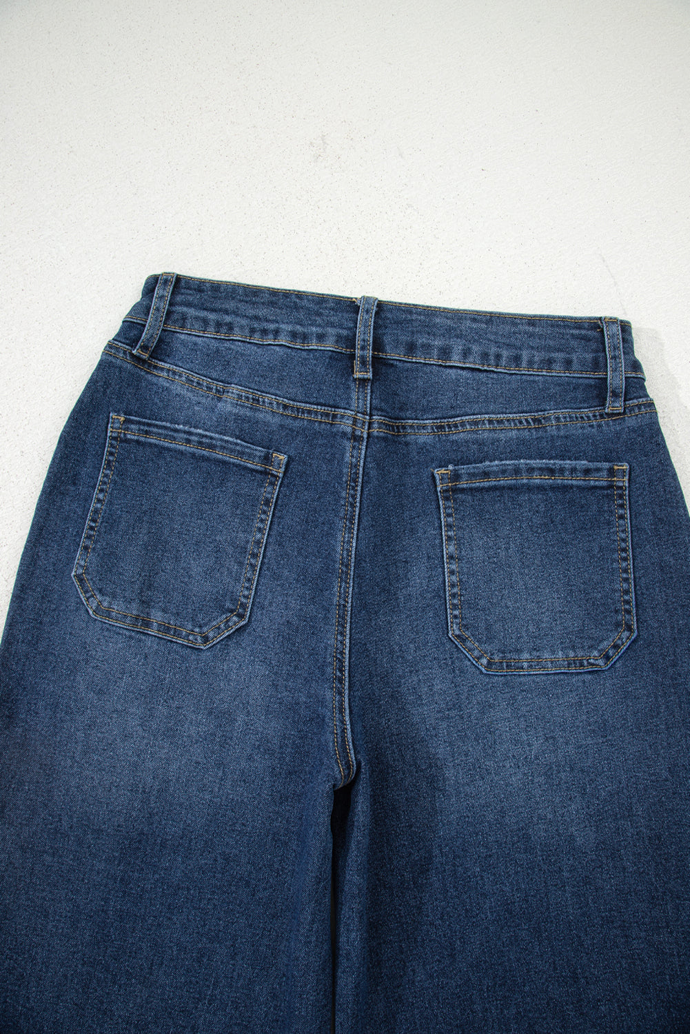 Ashleigh Blue Cropped High Rise Wide Leg Jeans Jeans JT's Designer Fashion