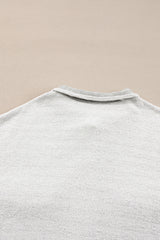 Gray Contrast Flap Pockets Relaxed Shacket Jackets JT's Designer Fashion