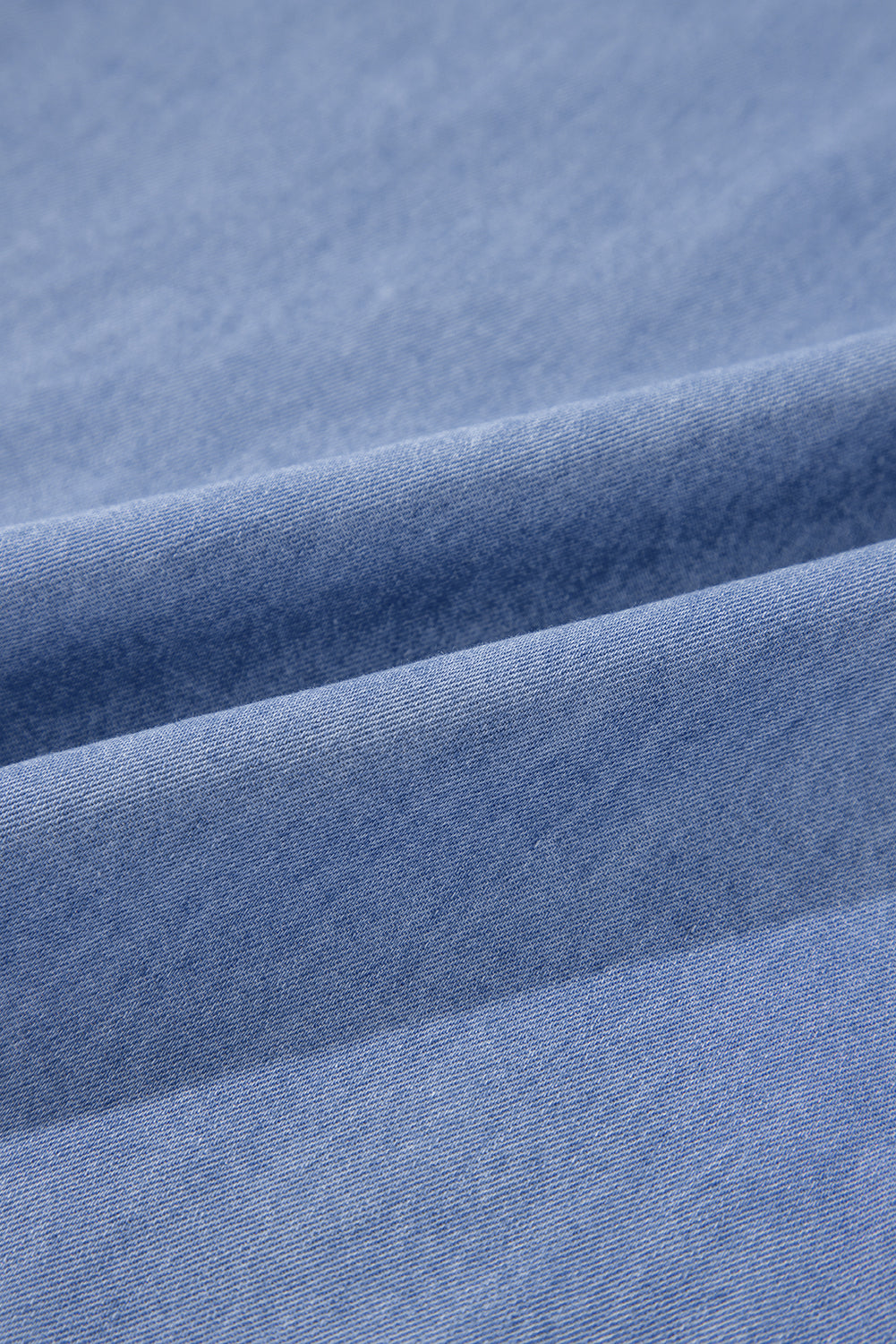 Myosotis Chambray Deep V Neck Bracelet Sleeve Long Dress Maxi Dresses JT's Designer Fashion