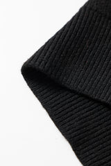 Black Halloween Pumpkin Bow Knit Button V Neck Sweater Cardigan Cardigans JT's Designer Fashion