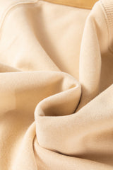 Beige Contrast Striped Patchwork Drop Shoulder Loose Sweatshirt Sweatshirts & Hoodies JT's Designer Fashion