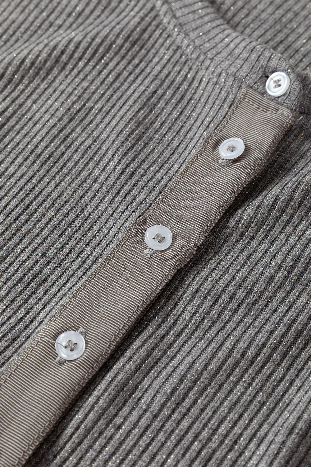 Sleet Ribbed Knit Button Down Slim Cardigan Cardigans JT's Designer Fashion