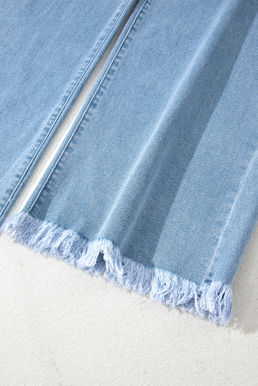 Myosotis Acid Washed High Rise Cropped Wide Leg Jeans Jeans JT's Designer Fashion