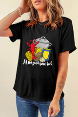 Black let the good time boil Fashion Graphic Tee Graphic Tees JT's Designer Fashion