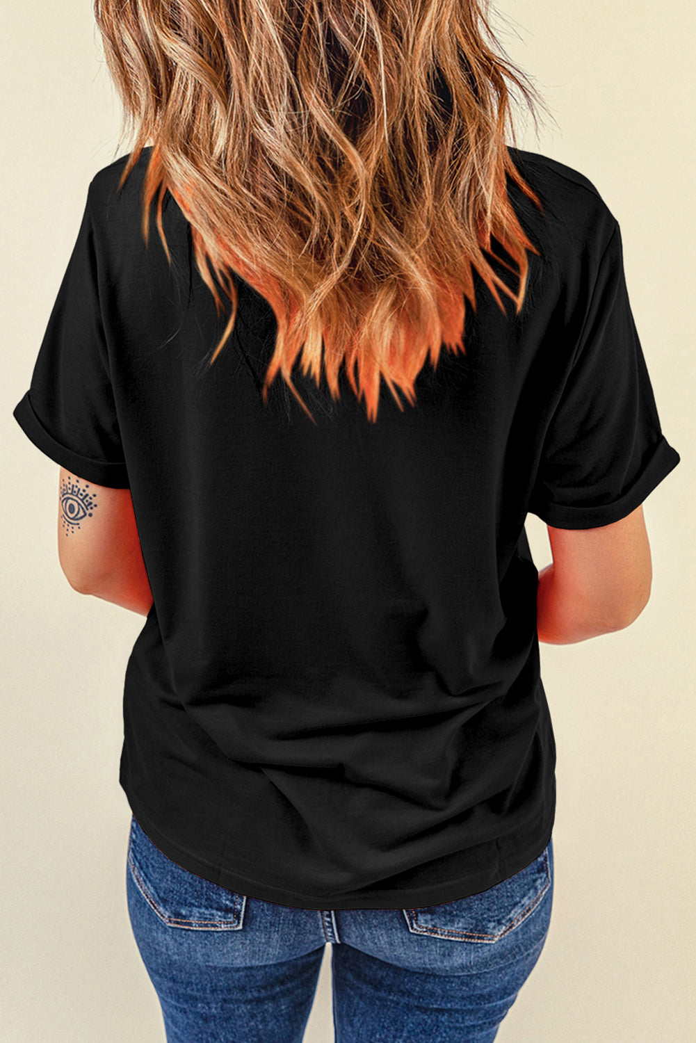 Black Love is Love Rainbow Heart Graphic Crewneck Tee Graphic Tees JT's Designer Fashion