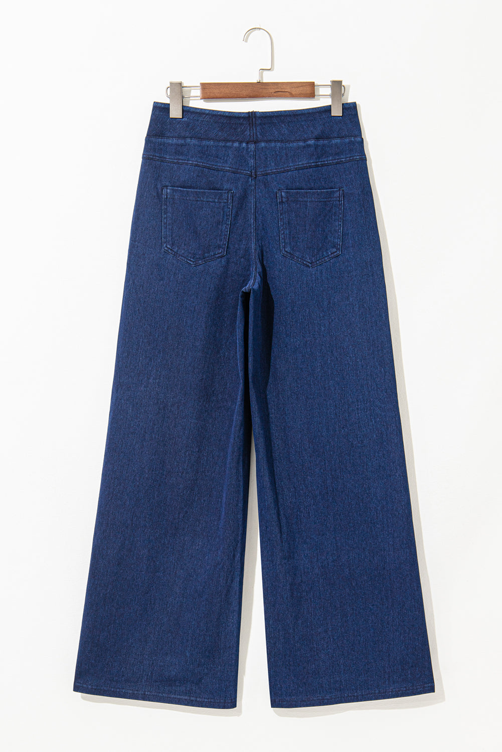 Sail Blue Medium Wash Straight Leg Loose Casual Jeans Jeans JT's Designer Fashion
