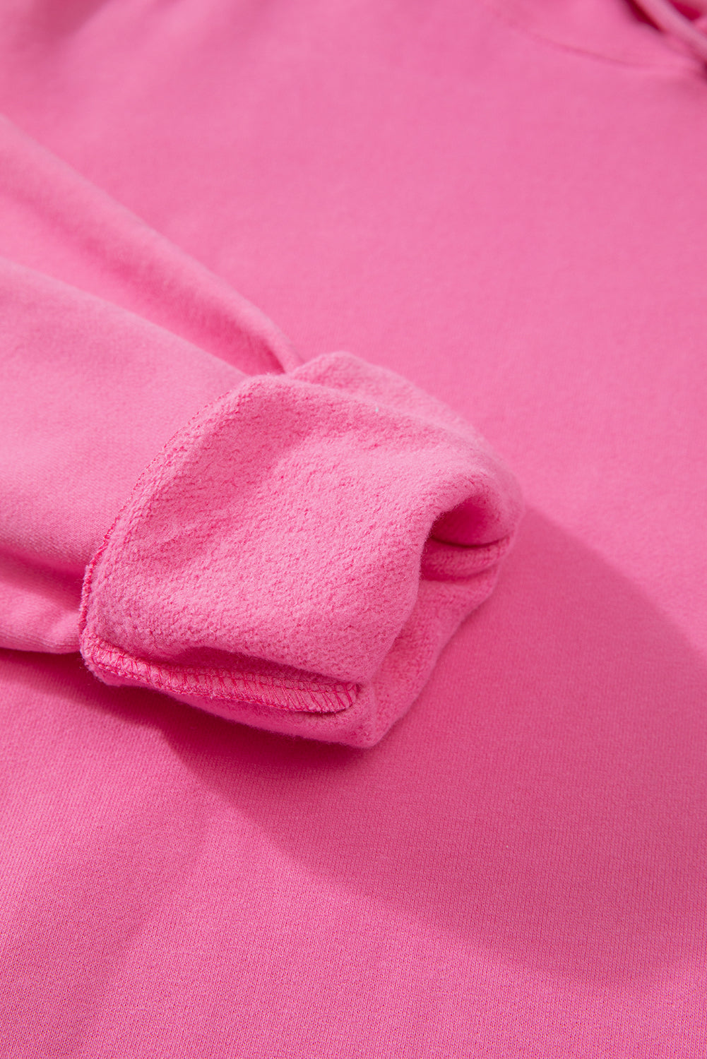 Bonbon Fleece Lined Kangaroo Pocket Drawstring Chunky Hoodie Sweatshirts & Hoodies JT's Designer Fashion