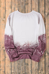 Tie Dye Gradient Pullover Sweatshirt Sweatshirts & Hoodies JT's Designer Fashion