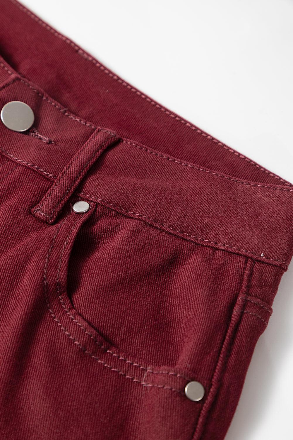 Red Dahlia Loose Straight High Waist Solid Color Jeans Jeans JT's Designer Fashion