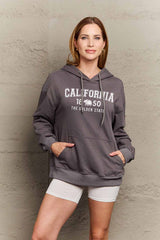 Simply Love Simply Love Full Size CALIFORNIA 1850 THE GOLDEN STATE Graphic Hoodie Graphic Sweatshirts JT's Designer Fashion