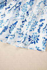 Sky Blue Floral Print Sweetheart Neck Plus Size Midi Dress Plus Size Midi Dresses JT's Designer Fashion