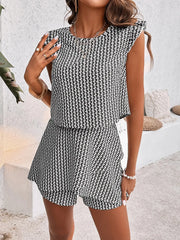 Chic in Check – The Ultimate Summer Layered Short Set Short Sets JT's Designer Fashion