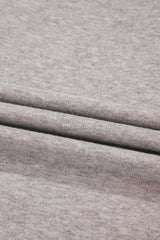 Gray Solid Color Loose Tee 2 Piece Shorts Set Short Sets JT's Designer Fashion