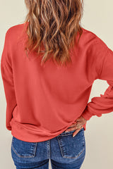Plain Crew Neck Pullover Sweatshirt Sweatshirts & Hoodies JT's Designer Fashion