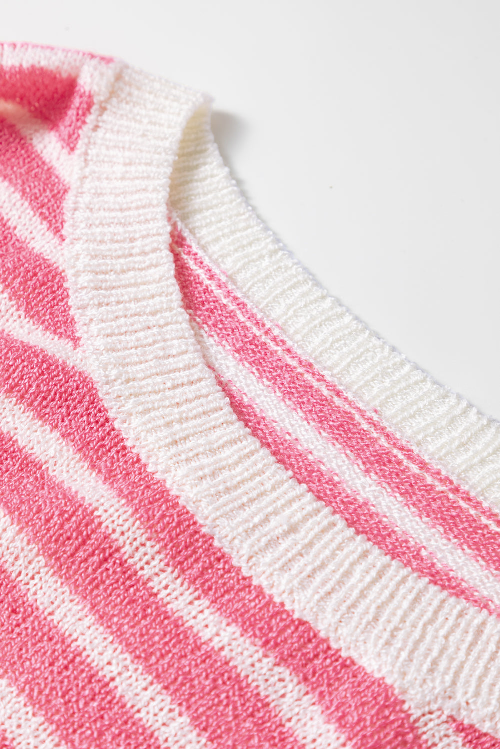Multicolour Striped Exposed Seam Colorblock Patchwork Plus Size Sweater Plus Size Sweaters & Cardigans JT's Designer Fashion