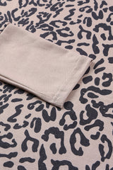 Leopard Open Front Cardigan Sweaters & Cardigans JT's Designer Fashion