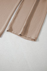 Goat Buttoned Vest Drawstring Wide Leg Pants 2pcs Set Pant Sets JT's Designer Fashion