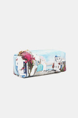 Nicole Lee USA Printed Handbag with Three Pouches Handbags JT's Designer Fashion
