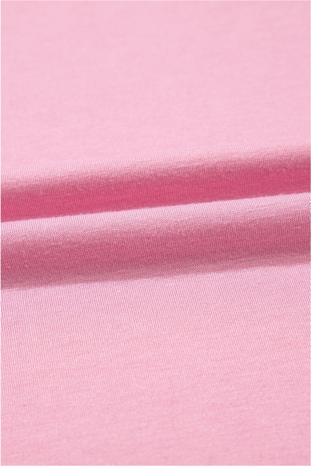 Pink Solid Color T-shirt High Waist Pocketed Long Dress Maxi Dresses JT's Designer Fashion
