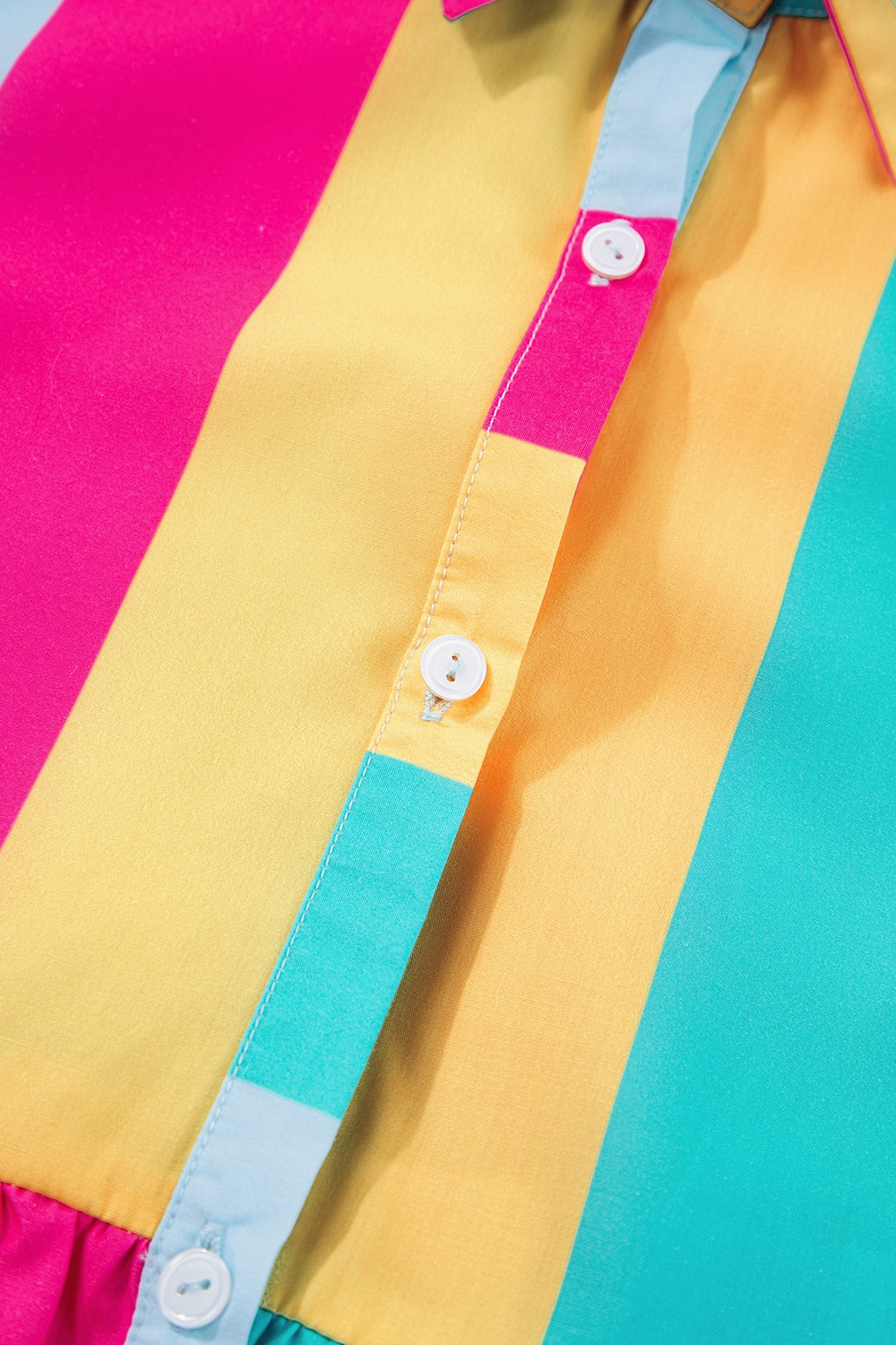 Color Block Half Sleeve Mini Dress Mini Dresses JT's Designer Fashion