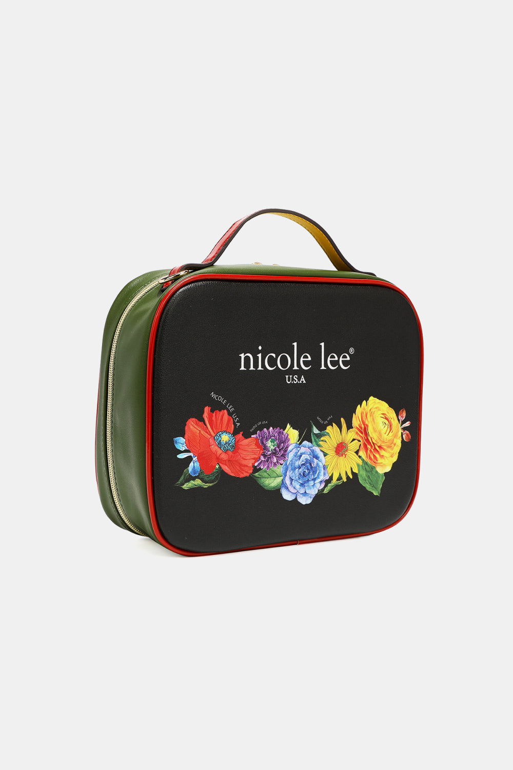 Nicole Lee USA Printed Handbag with Three Pouches Handbags JT's Designer Fashion