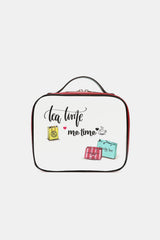 Nicole Lee USA Printed Handbag with Three Pouches Handbags JT's Designer Fashion