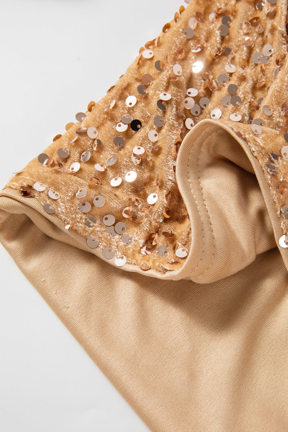Golden Fleece Sequined Open Front Cropped Jacket Jackets JT's Designer Fashion