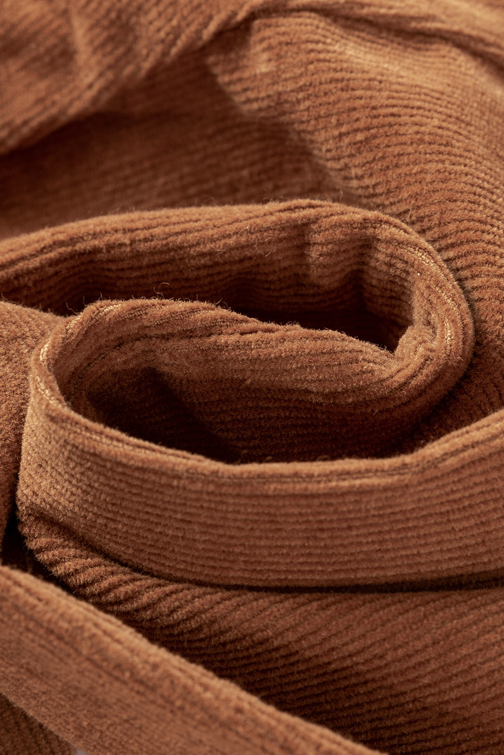Chestnut Solid Color Double Breasted Straight Leg Pants Pants & Culotte JT's Designer Fashion